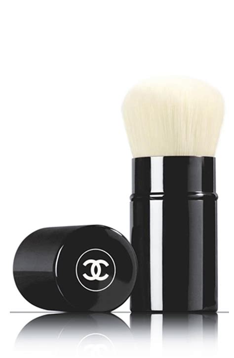 chanel retractable brush|chanel oversize kabuki brush.